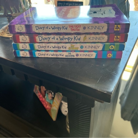 Diary of a wimpy kid bundle of 4. EUC - Picture 2 of 4